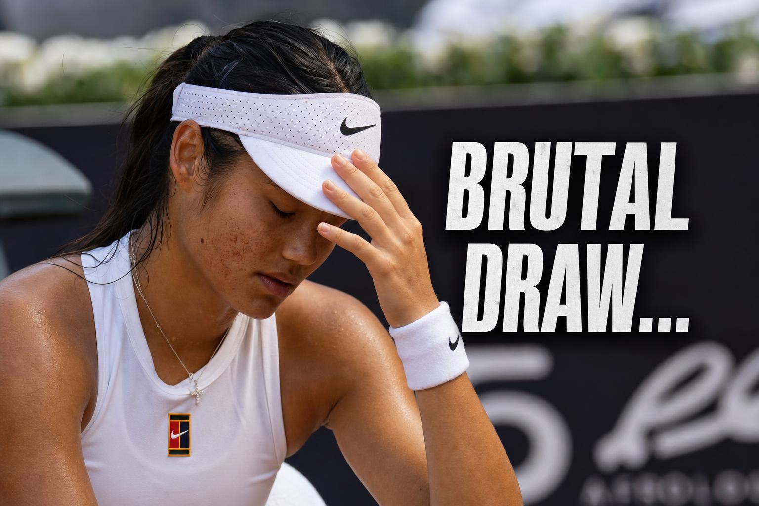 Emma Raducanu Draws A Brutal Rome Test As Clay Season Finally Begins